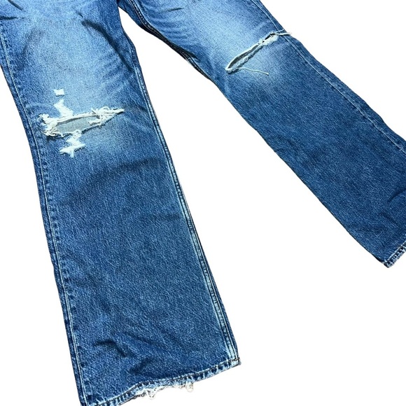 NWT AE77 New York The Boot Flare Organic Cotton Jeans ($168) sustainable - Picture 2 of 7